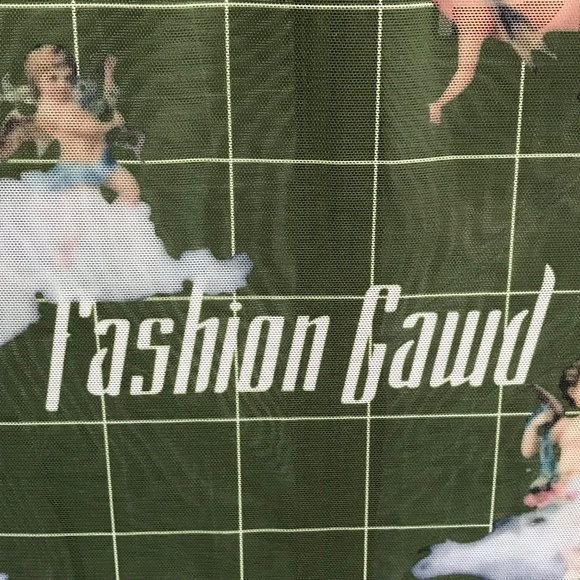 SHANE JUSTIN Romper Fashion Gawd Mesh Jumpsuit Green Plus Size 3X Size 1X 2X - Picture 10 of 16